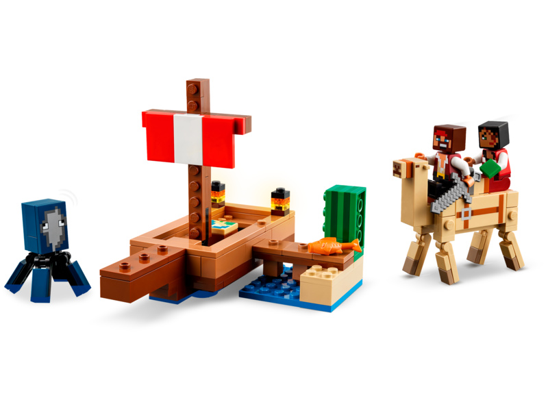LEGO Minecraft - Plavba na pirátské lodi