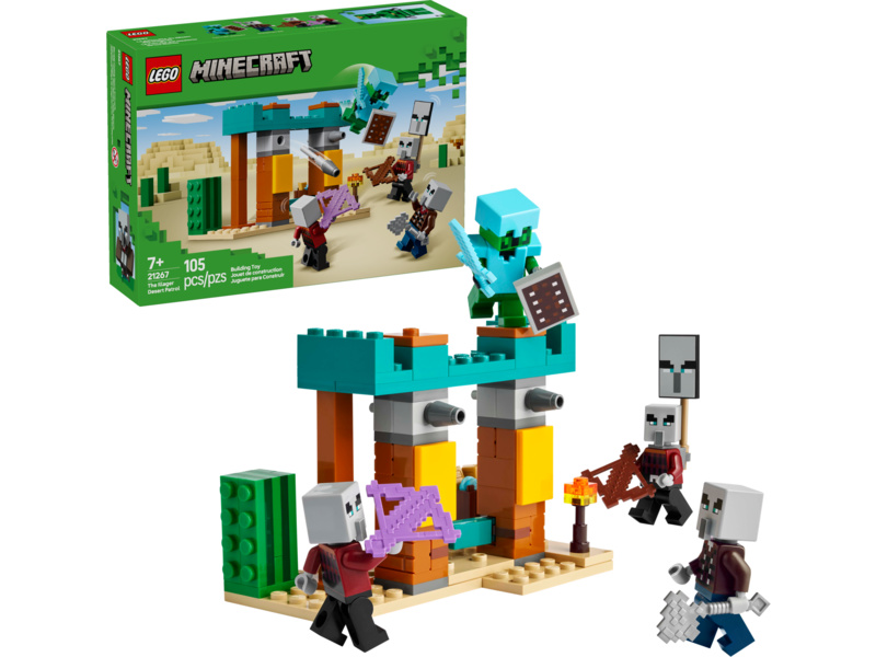 LEGO Minecraft - Pouštní hlídka zákeřníků