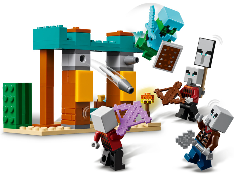 LEGO Minecraft - Pouštní hlídka zákeřníků