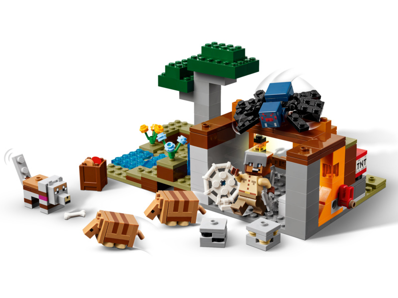LEGO Minecraft - Výprava do dolu a pásovec