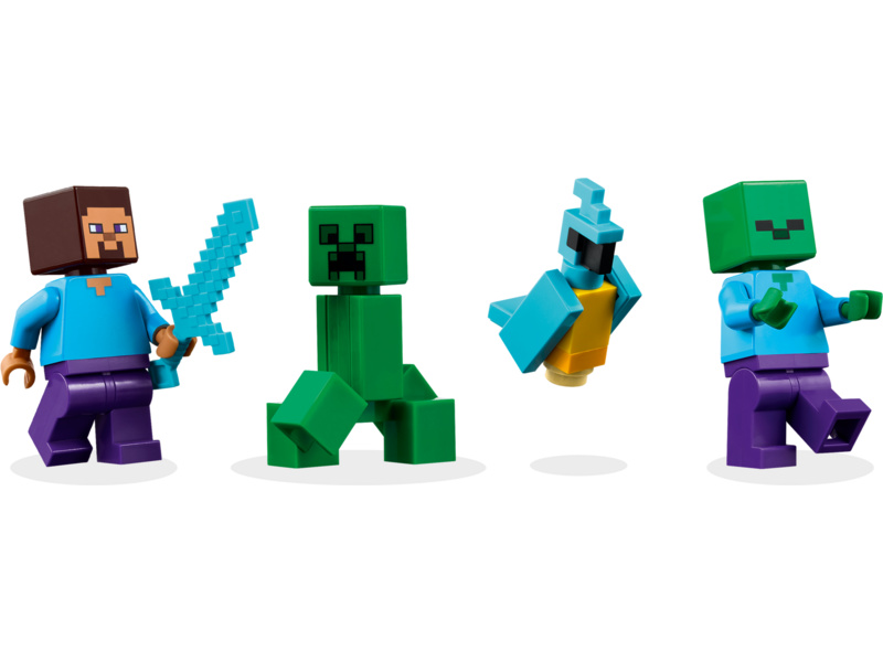 LEGO Minecraft - TNT dům v džungli