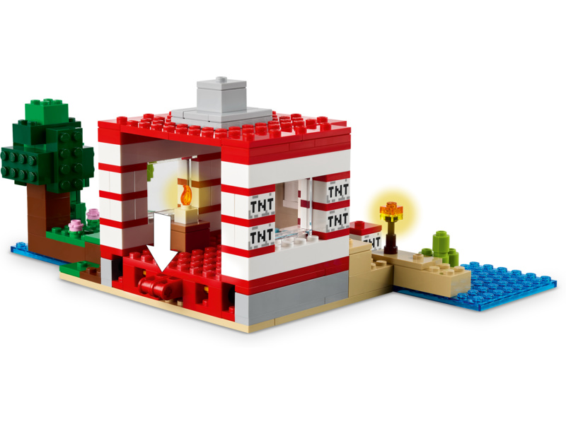 LEGO Minecraft - TNT dům v džungli