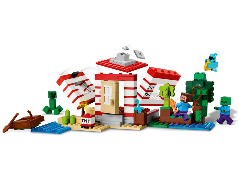 LEGO Minecraft - TNT dům v džungli