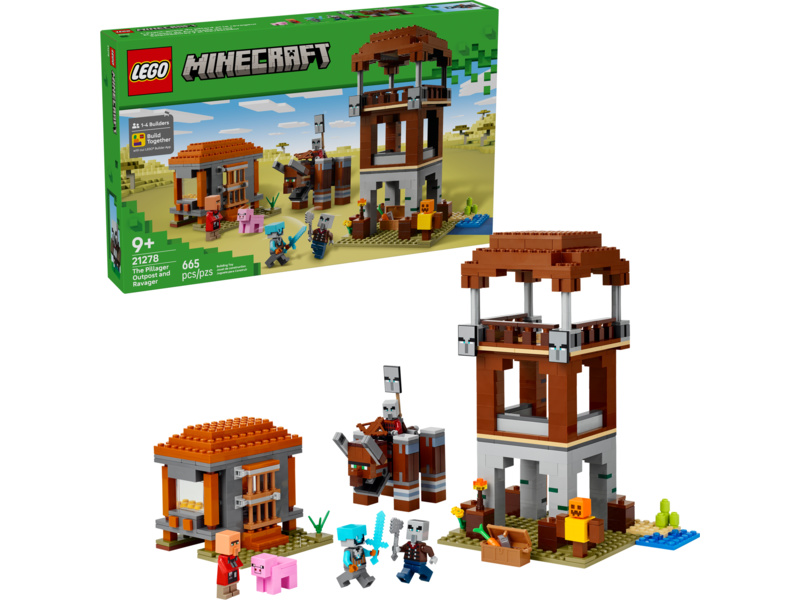 LEGO Minecraft - Základna plenitelů a Ničitel