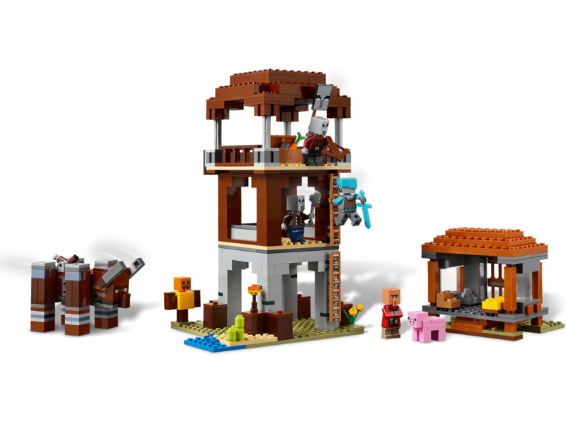 LEGO Minecraft - Základna plenitelů a Ničitel