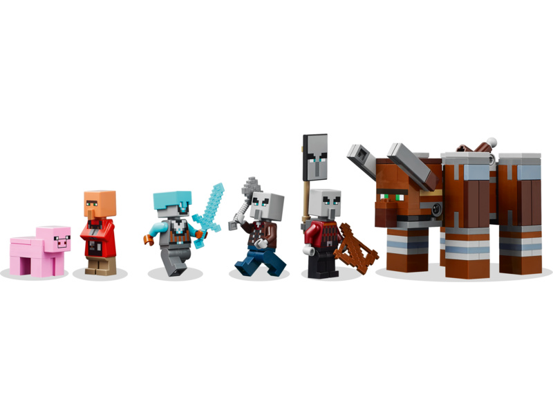 LEGO Minecraft - Základna plenitelů a Ničitel