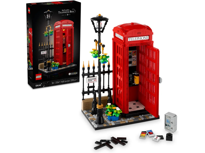 LEGO Ideas - Červená londýnská telefonní budka