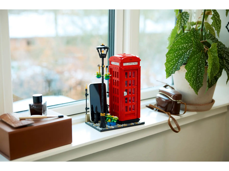LEGO Ideas - Červená londýnská telefonní budka