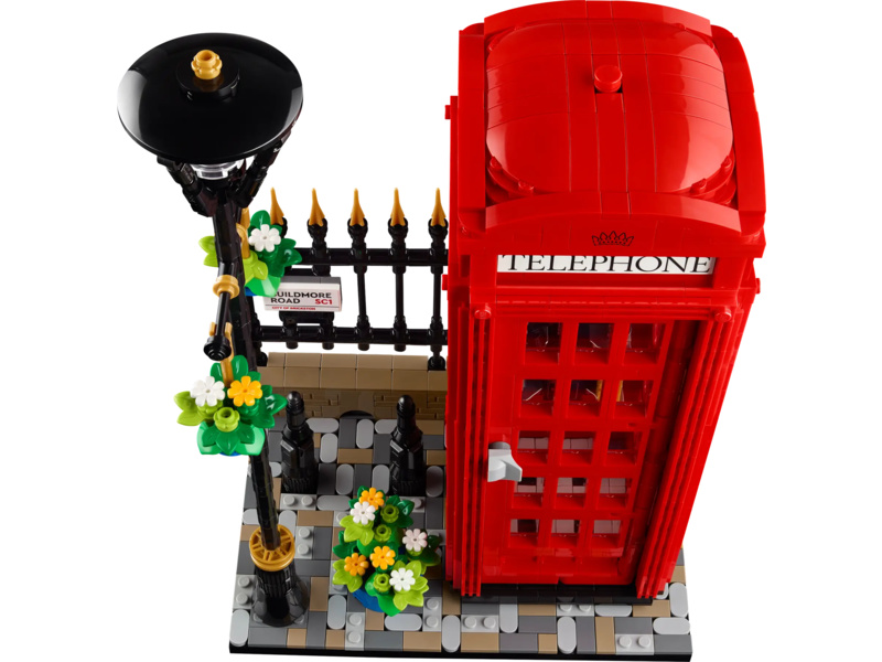 LEGO Ideas - Červená londýnská telefonní budka