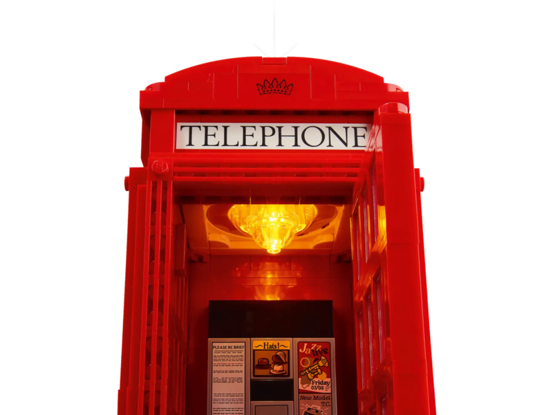 LEGO Ideas - Červená londýnská telefonní budka