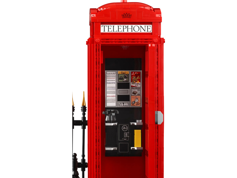 LEGO Ideas - Červená londýnská telefonní budka