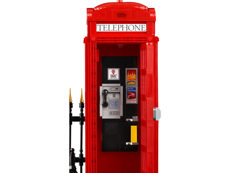 LEGO Ideas - Červená londýnská telefonní budka