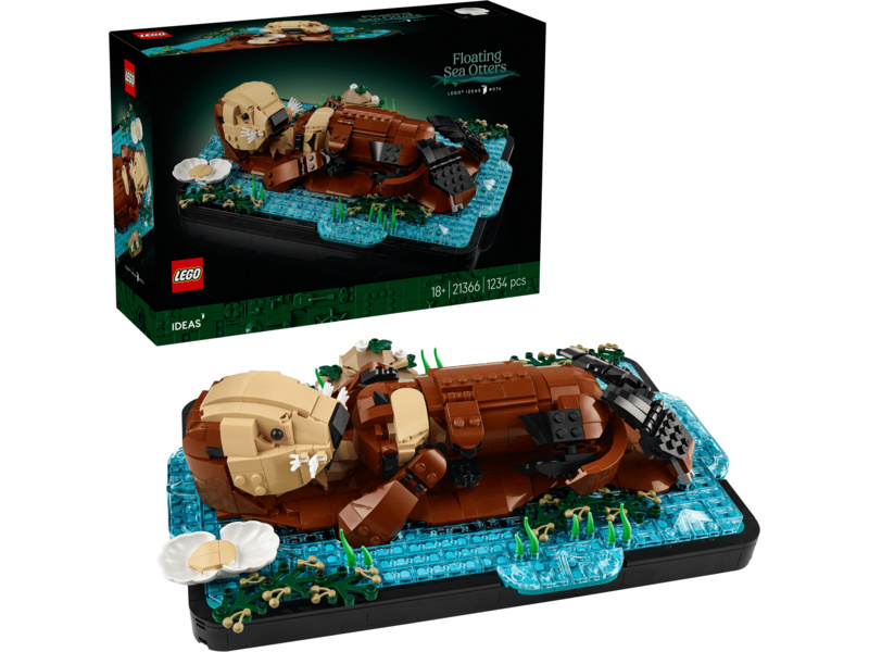 LEGO Ideas - Plavající mořské vydry