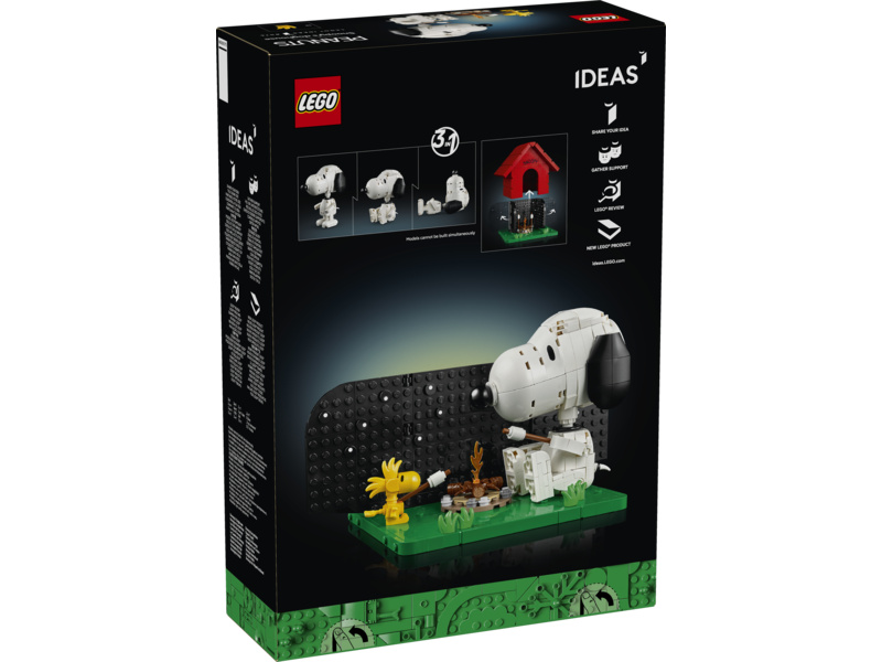 LEGO Ideas - Peanuts: Snoopyho bouda