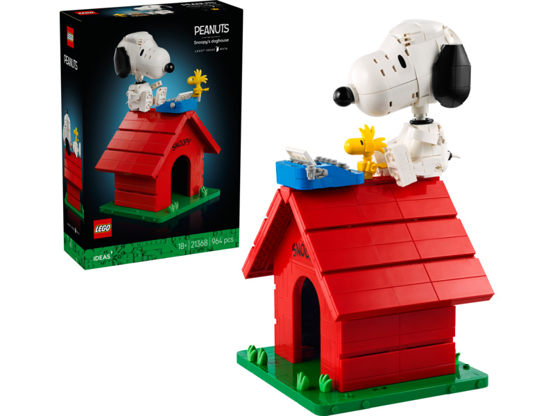 LEGO Ideas - Peanuts: Snoopyho bouda