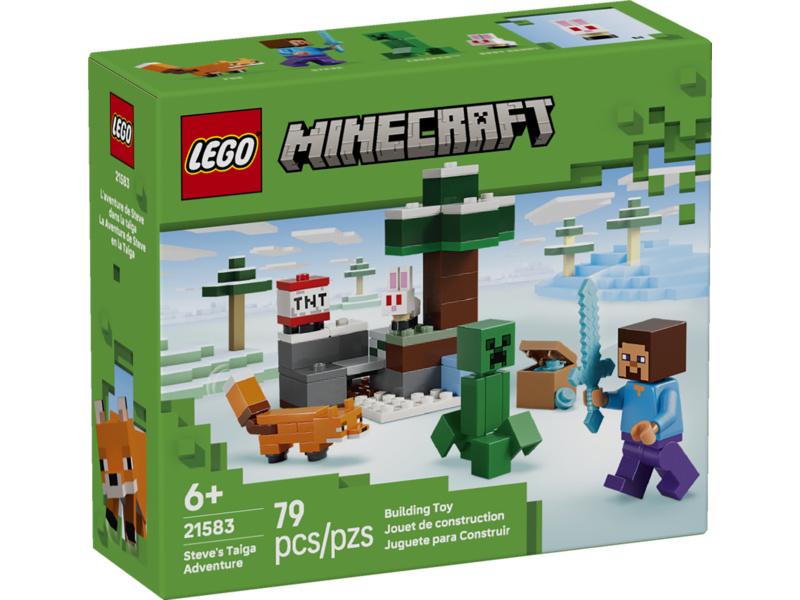LEGO Minecraft - Steve a dobrodružství v tajze