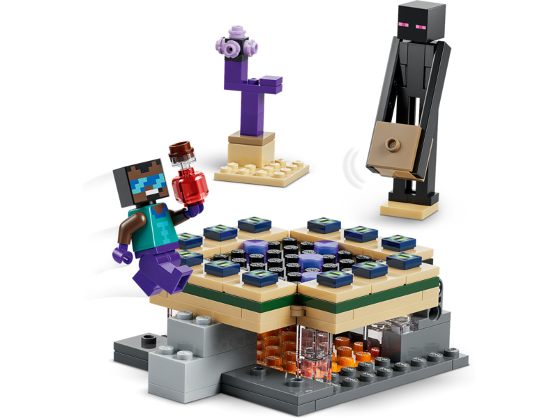 LEGO Minecraft - Cesta portálem do Netheru a Endu