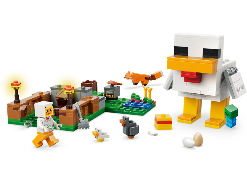 LEGO Minecraft - Slepičí farma