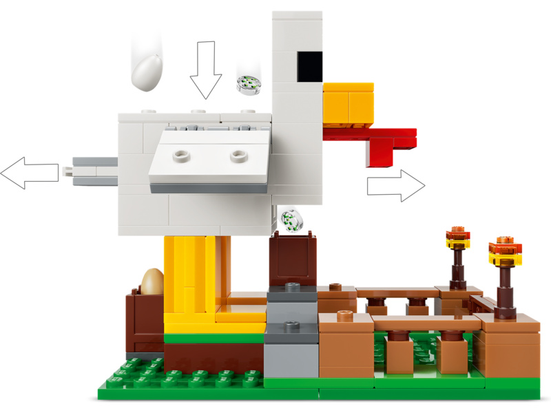 LEGO Minecraft - Slepičí farma
