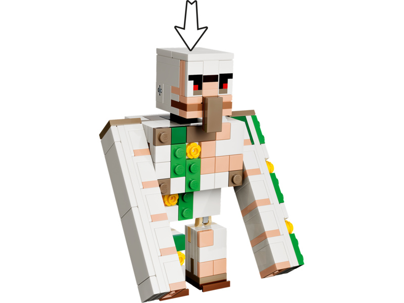 LEGO Minecraft - Kuřecí žokej a útok v poušti