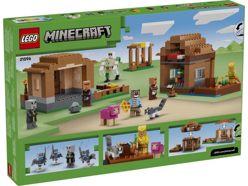 LEGO Minecraft - Útok Mága na vesnici