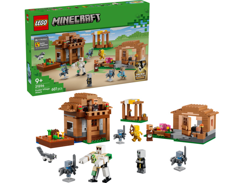 LEGO Minecraft - Útok Mága na vesnici