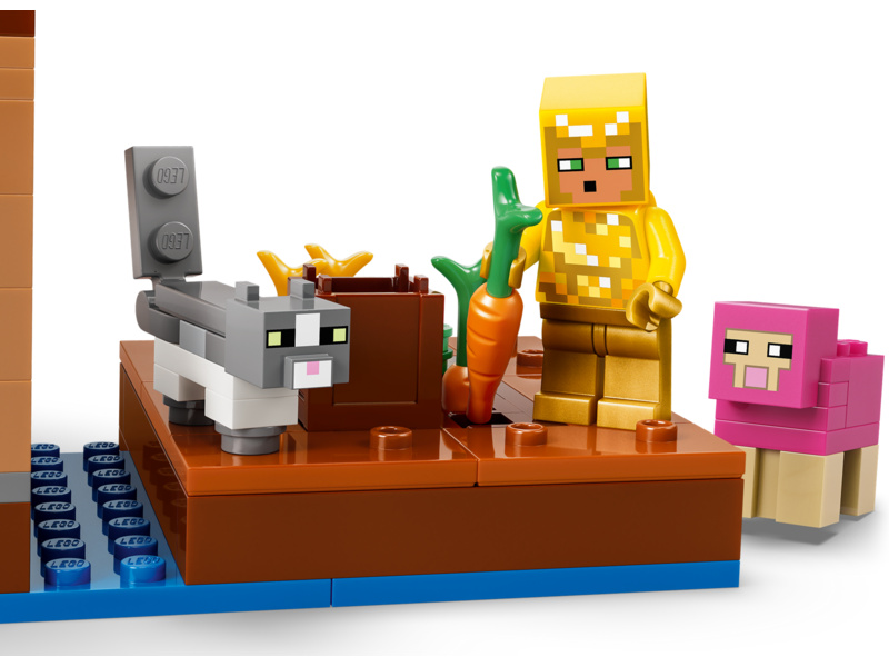 LEGO Minecraft - Útok Mága na vesnici