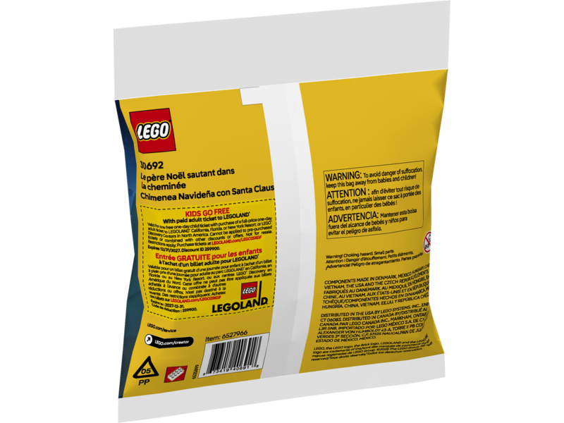 LEGO - Creator Komín a vánoční zábava se Santou