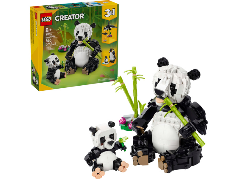 LEGO Creator - Divoká zvířata: Pandí rodinka
