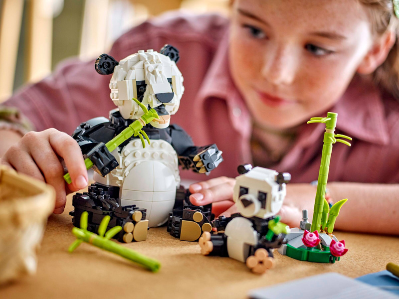 LEGO Creator - Divoká zvířata: Pandí rodinka
