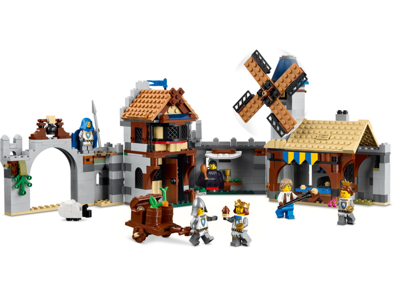 LEGO Creator - Středověký hrad a rytíři na koních