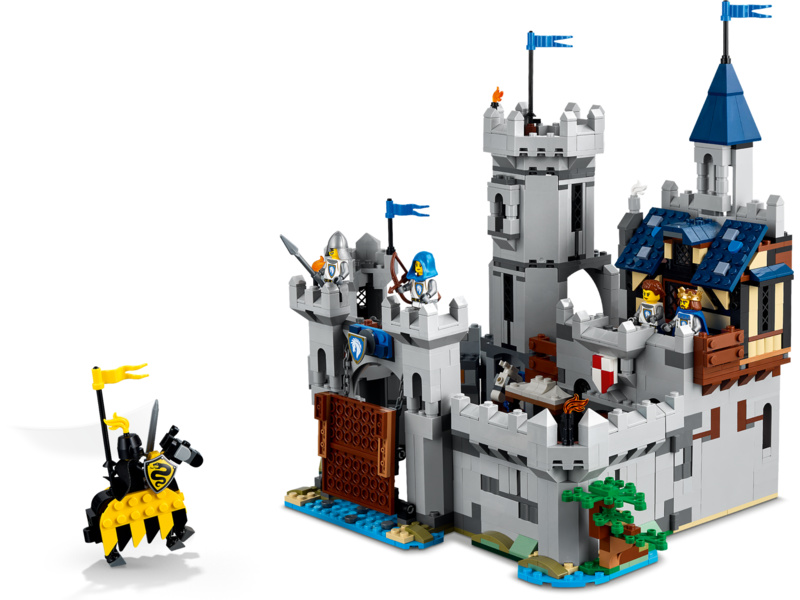 LEGO Creator - Středověký hrad a rytíři na koních