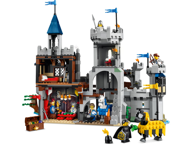 LEGO Creator - Středověký hrad a rytíři na koních