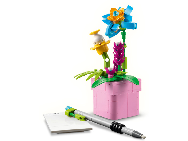 LEGO Creator - Psací stroj s květinami