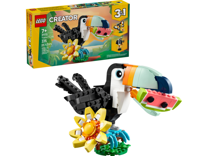LEGO Creator - Divoká zvířata: Tropický tukan