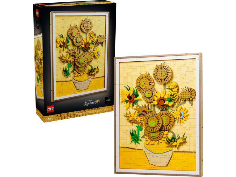 LEGO Art - Vincent van Gogh – Slunečnice