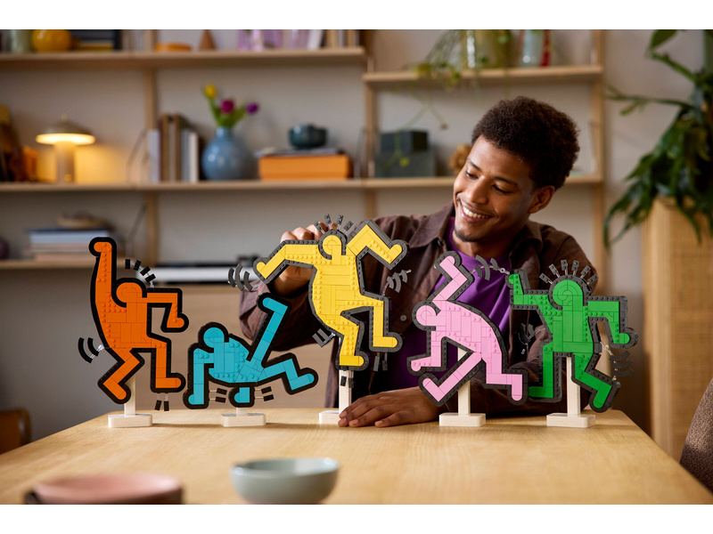 LEGO Art - Keith Haring – Tančící postavy