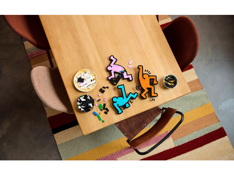 LEGO Art - Keith Haring – Tančící postavy