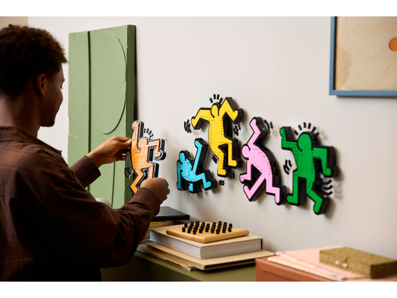 LEGO Art - Keith Haring – Tančící postavy