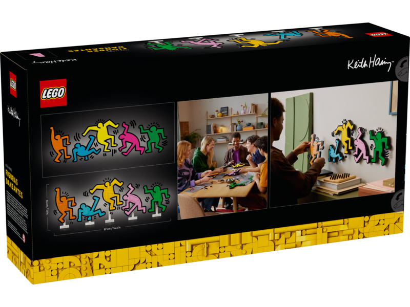 LEGO Art - Keith Haring – Tančící postavy