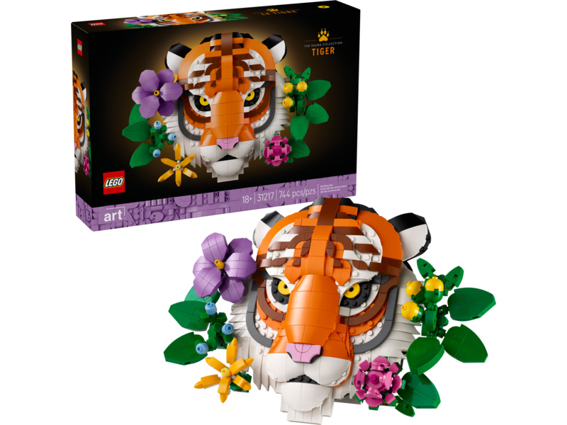 LEGO Art - Kolekce zvířat – Tygr