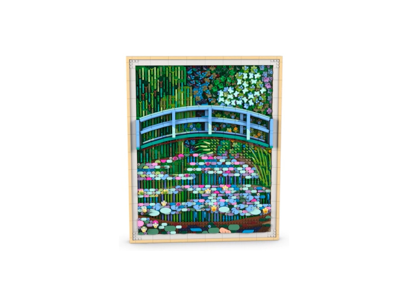 LEGO Art - Claude Monet – Most nad jezírkem s lekníny