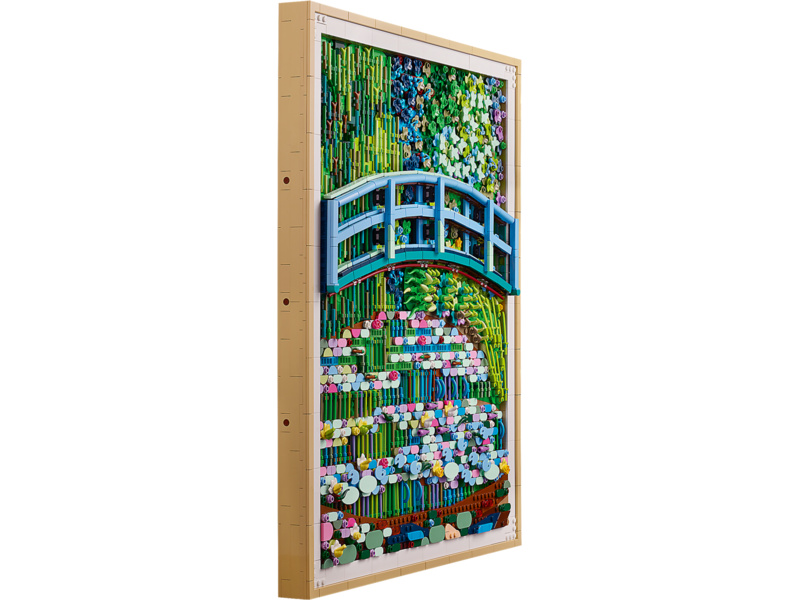 LEGO Art - Claude Monet – Most nad jezírkem s lekníny