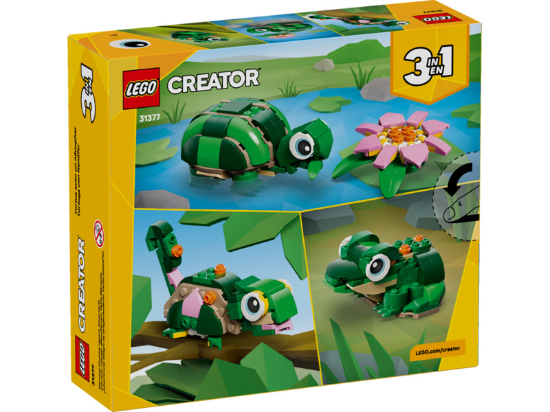 LEGO Creator - Želva s leknínem