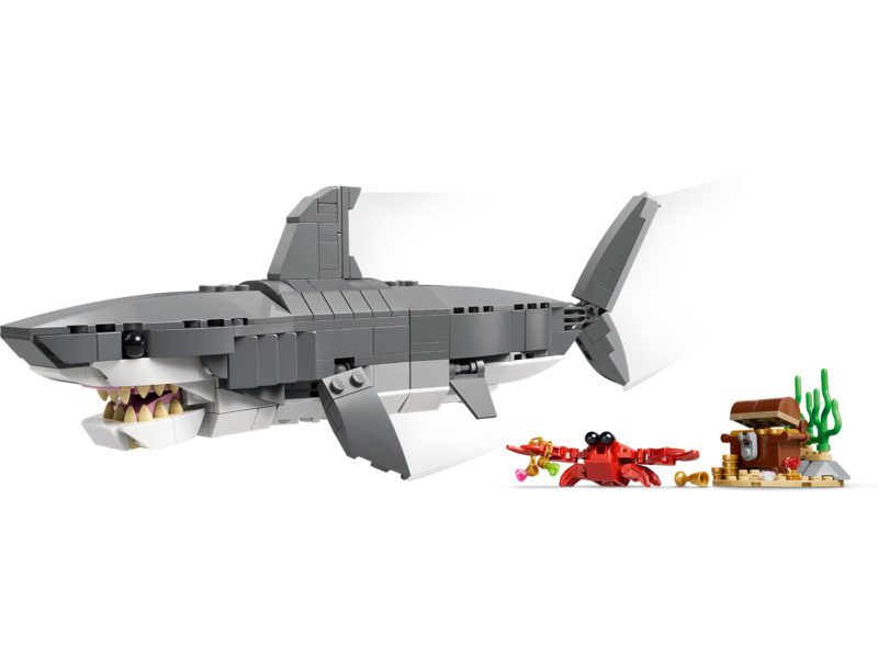 LEGO Creator - Divoký žralok a truhla s pokladem