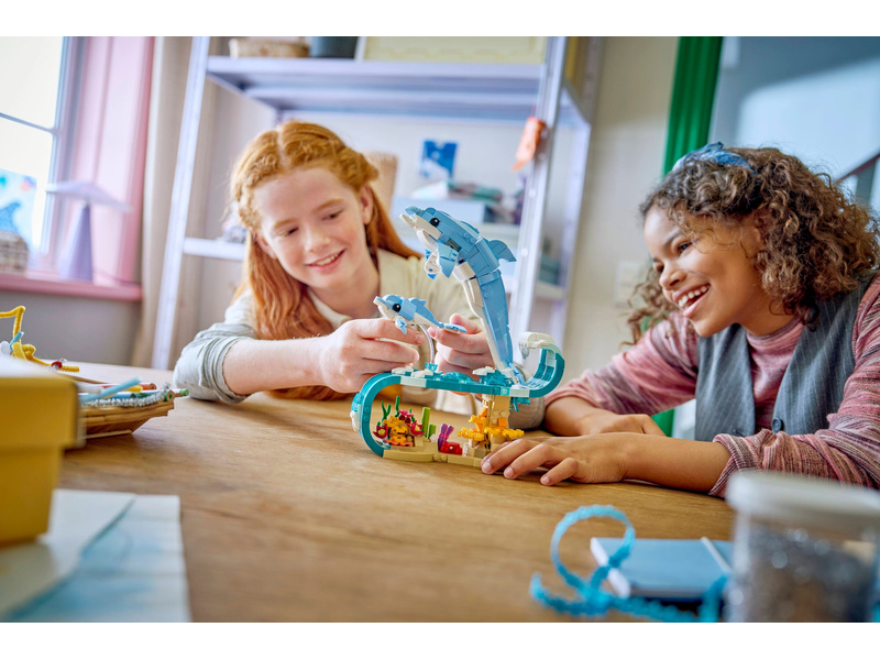 LEGO Creator - Mořští živočichové: Krásní delfíni