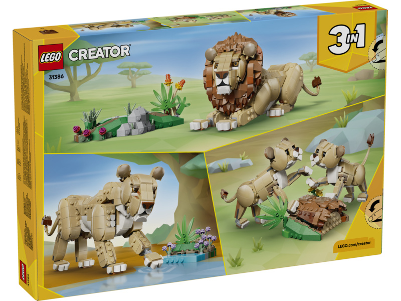 LEGO Creator - Divoká zvířata: Majestátní lev