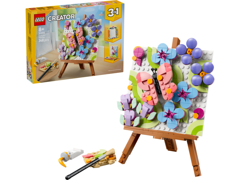 LEGO Creator - Květinová malba
