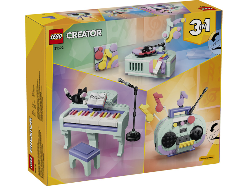 LEGO Creator - Hudební dekorace: Klavír s kočkou