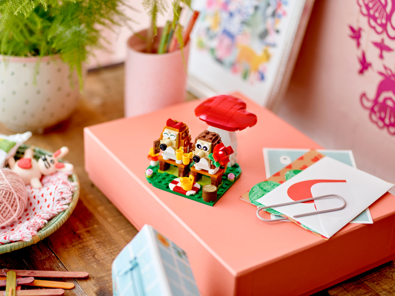 LEGO Iconic - Ježčí rande s piknikem